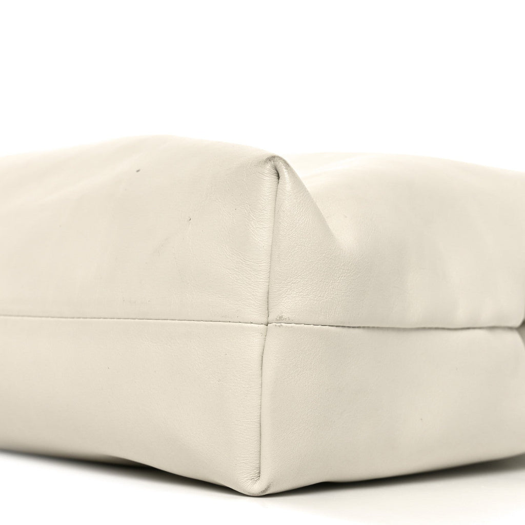 Soft Calf Hobo Bag White