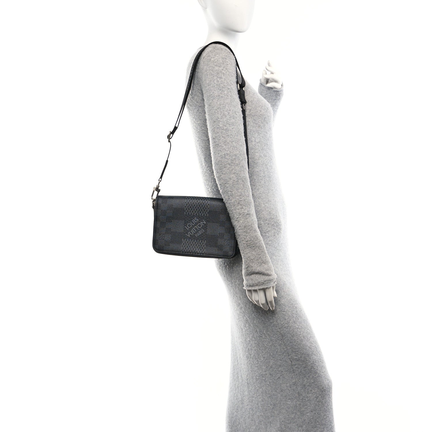 Damier Graphite 3D Studio Messenger