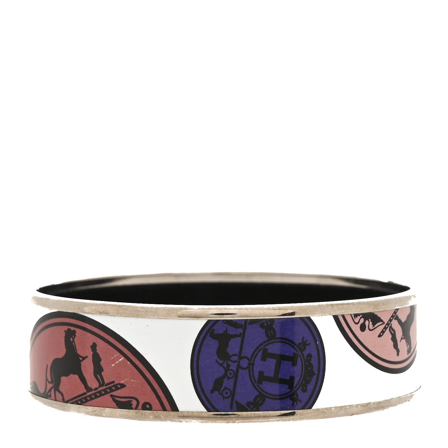 Enamel Printed Confettis D'Ex Libris Medium Bracelet 65 Multicolor