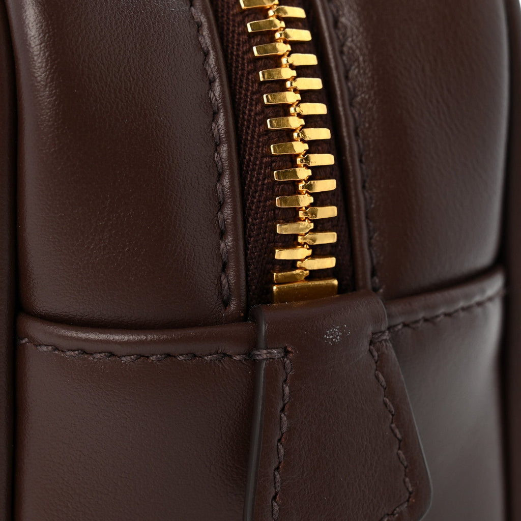 Calfskin Mini Arcadie Top Handle Bag Briarwood