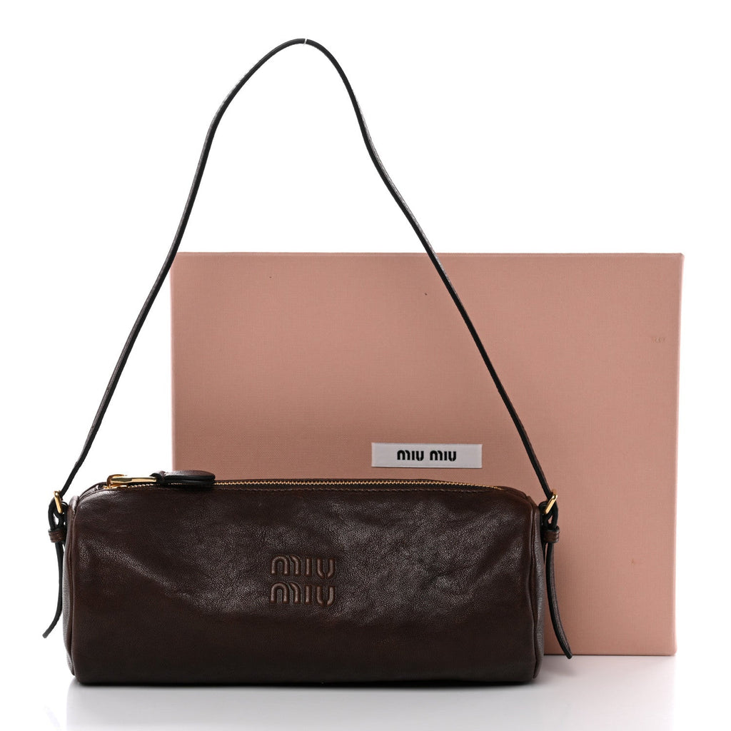 Nappa Aviator Mini Pouch Briarwood