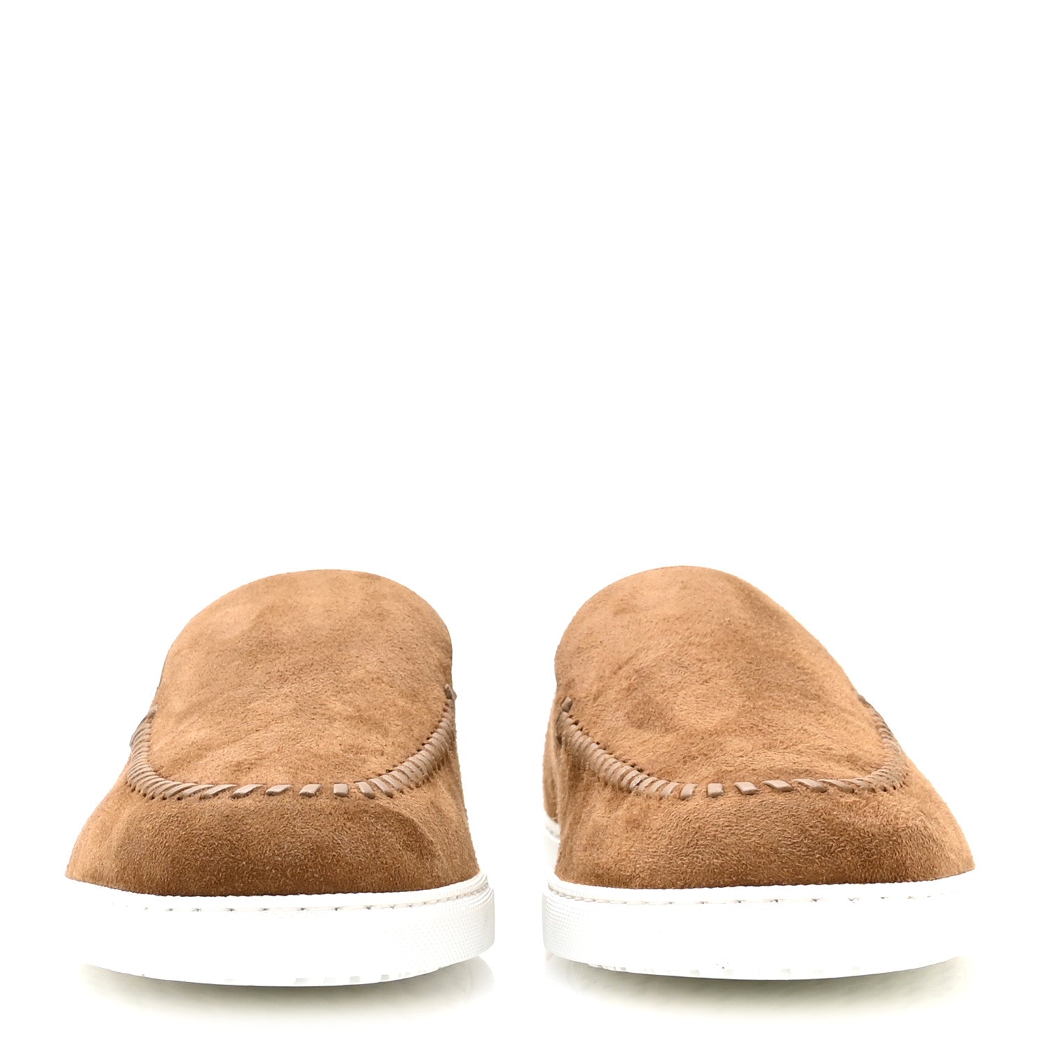 Suede Goatskin Mens Julian Loafers 42 Brun Frume