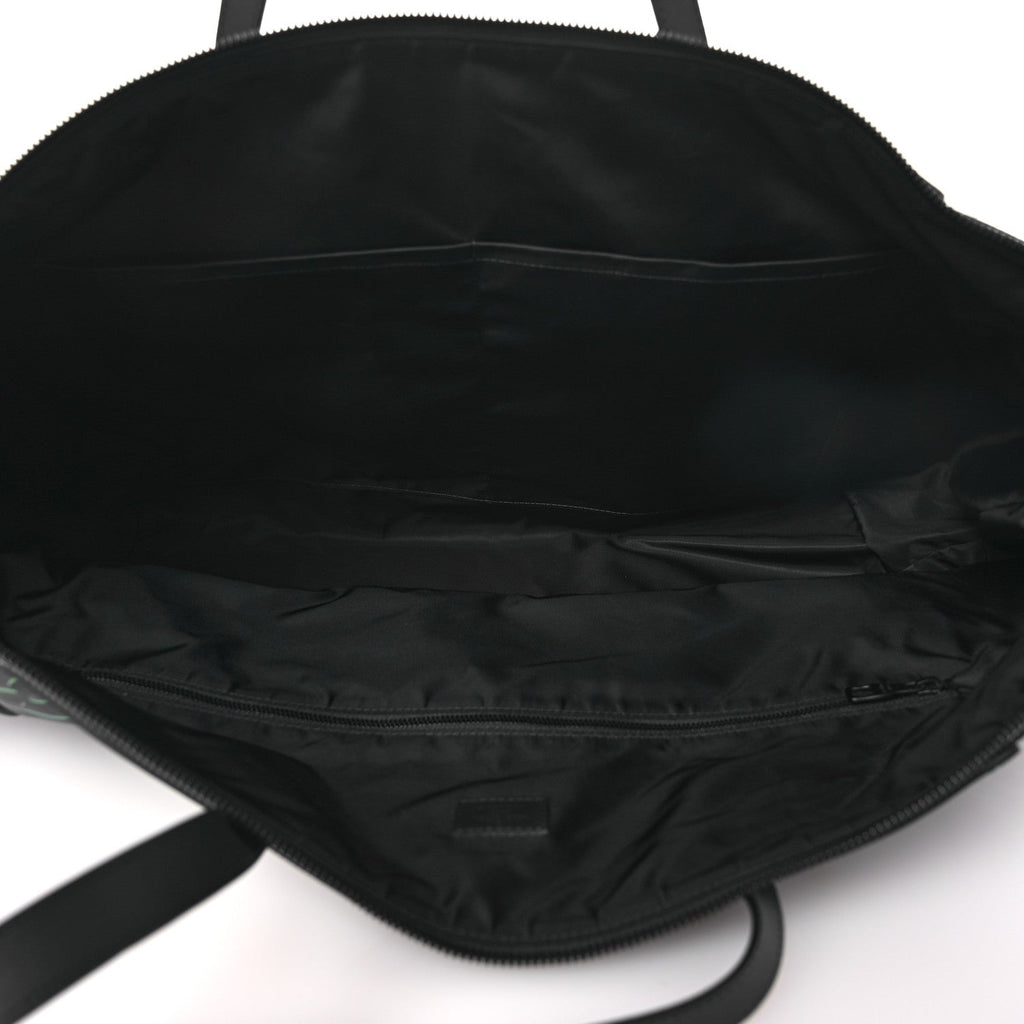 Calfskin Monogram Spotlight Comet Duffle Black Borealis