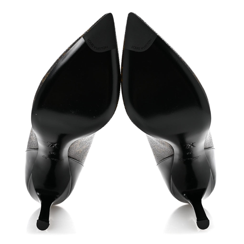 Monogram Cherie Pumps 38 Black