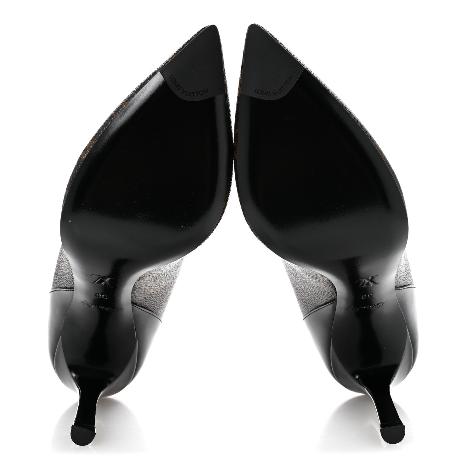 Monogram Cherie Pumps 38 Black