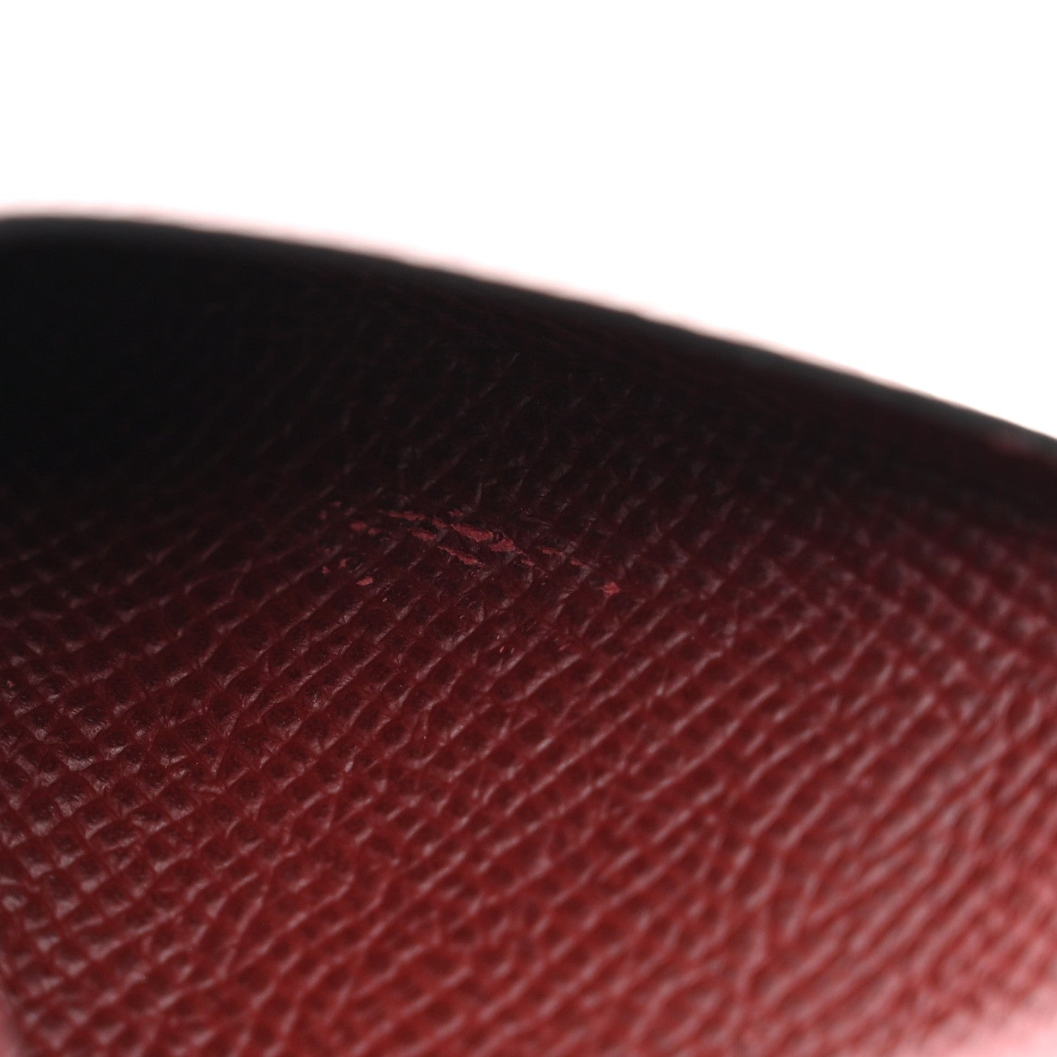 Epsom Calvi Card Case Rouge H