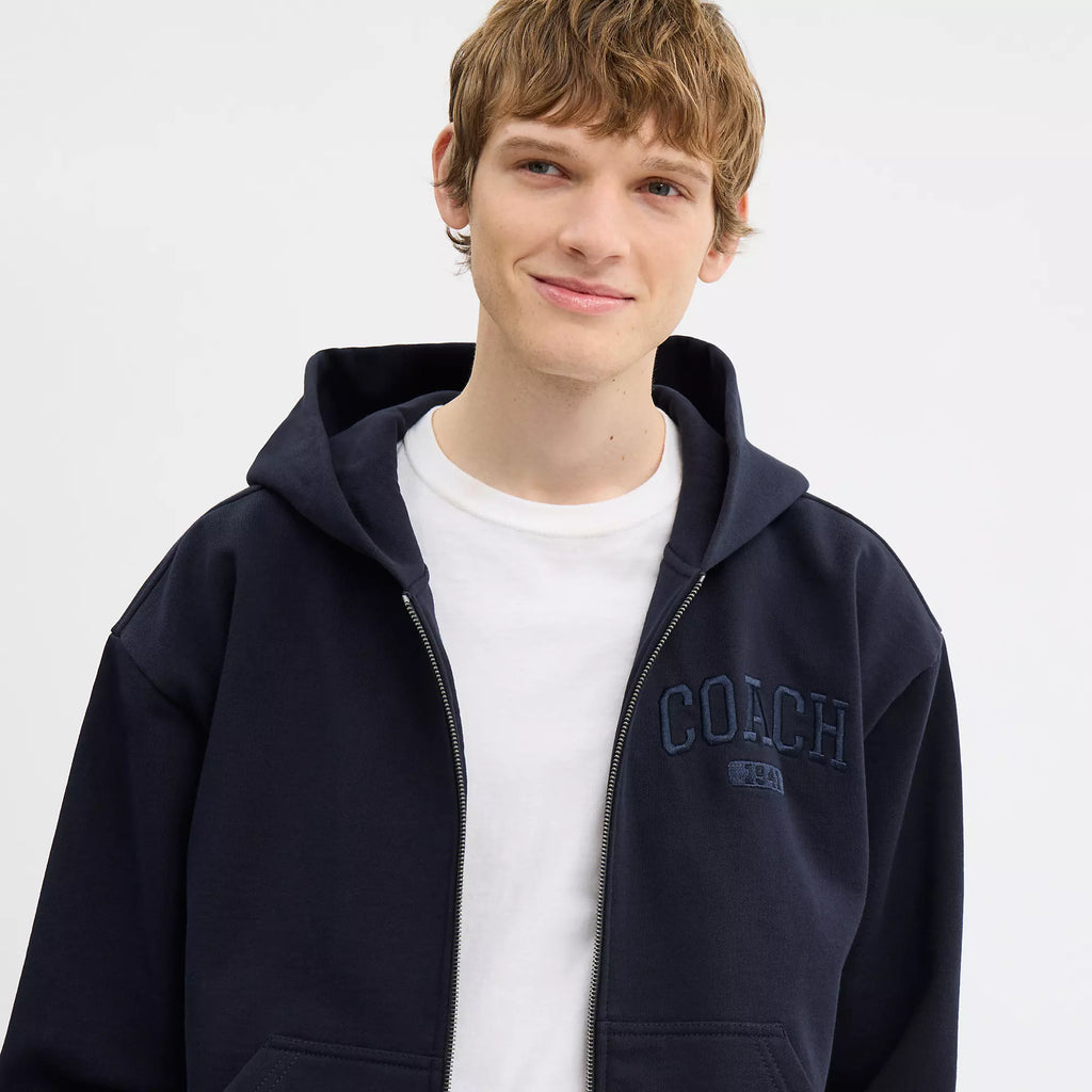 Coach Outlet Boxy Full Zip Hoodie