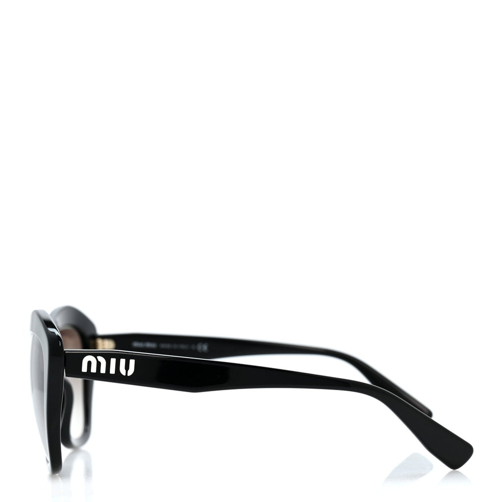 Acetate Cat Eye Sunglasses SMU 05U Black