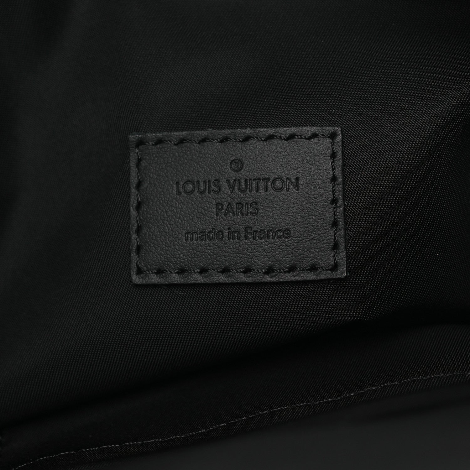 Calfskin Monogram Spotlight Comet Duffle Black Borealis