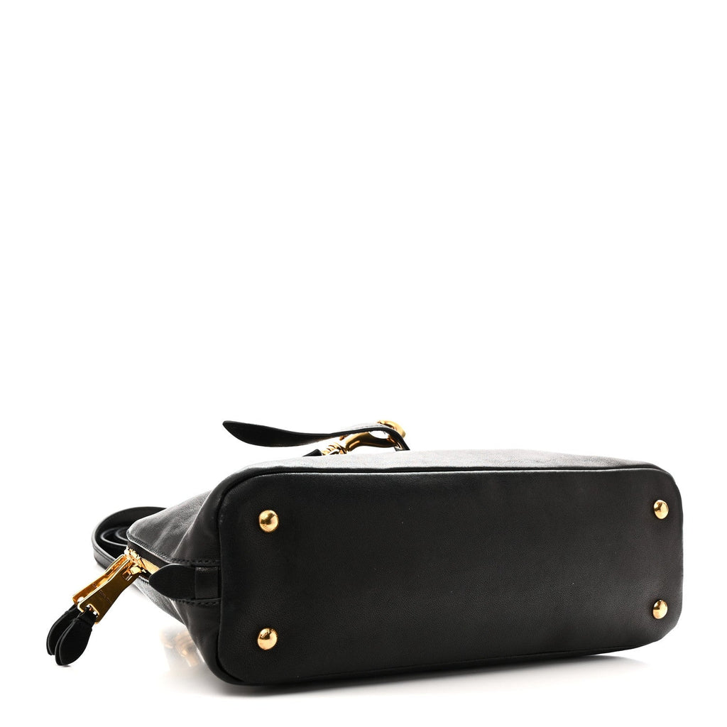 Nappa Aviator Regular Aventure Bag Black