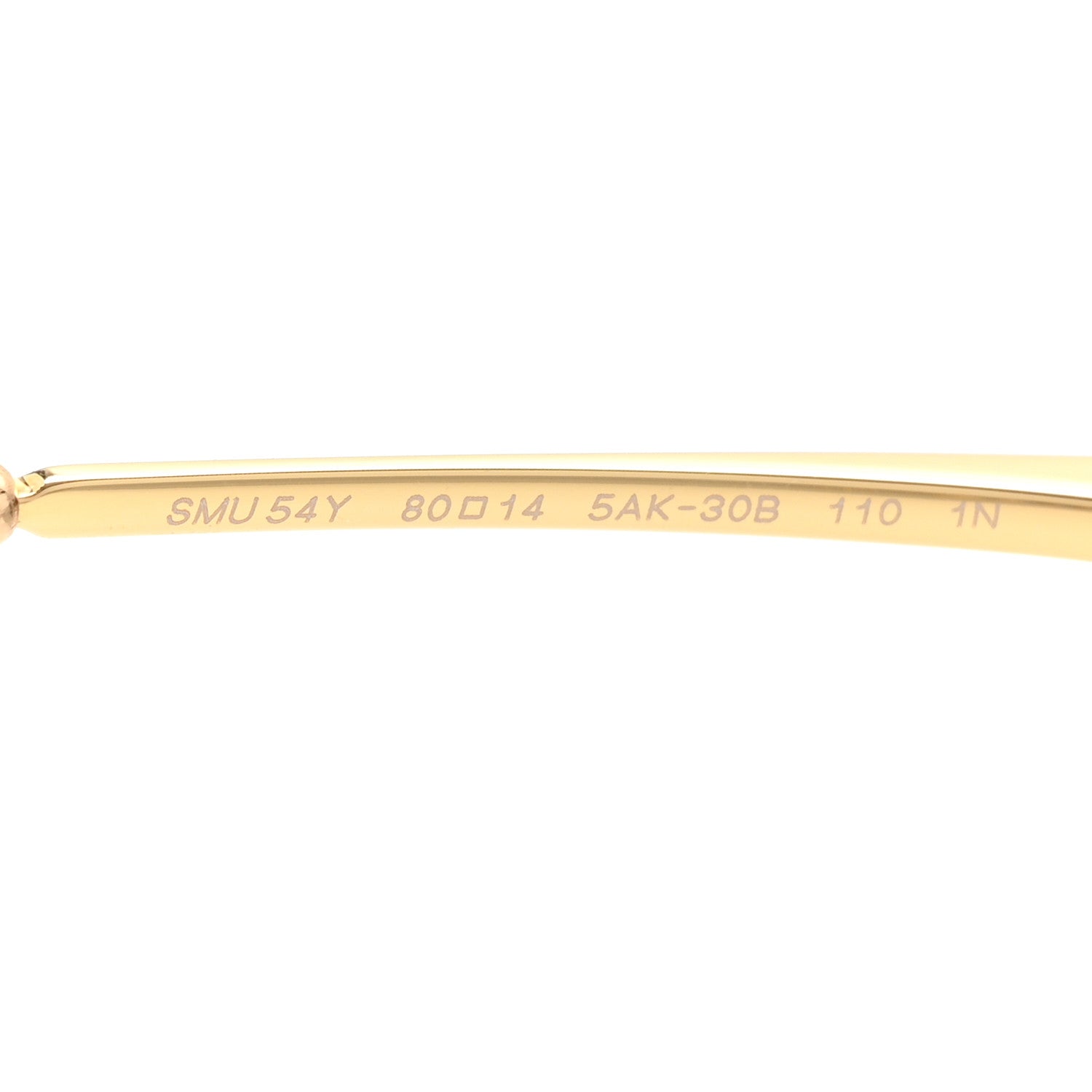 Metal Aube Sunglasses SMU54Y Light Gray