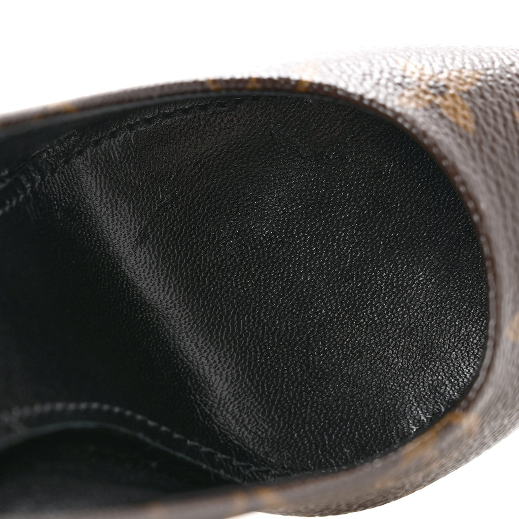 Monogram Cherie Pumps 38 Black