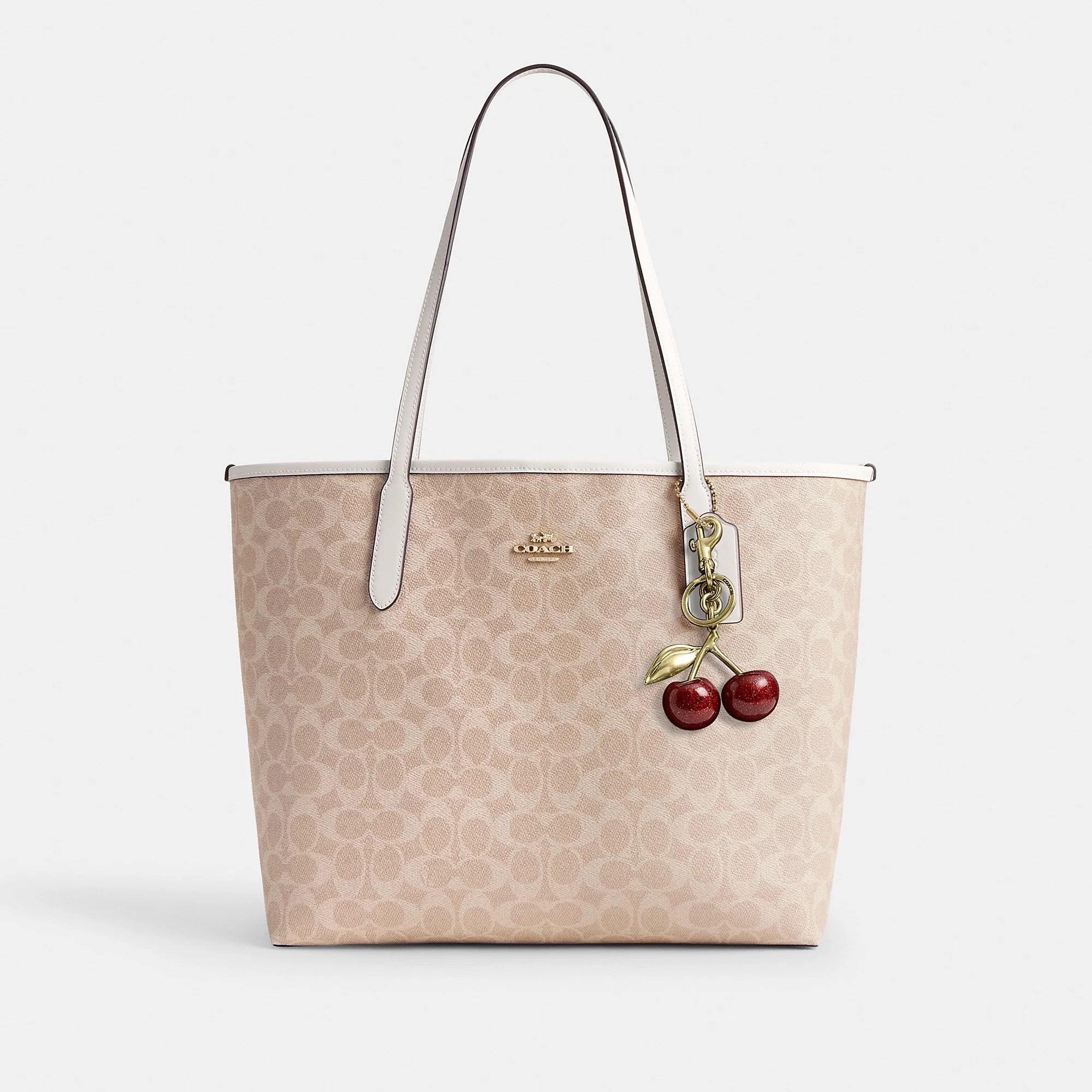 Coach Outlet City Tote Bag In Signature Canvas