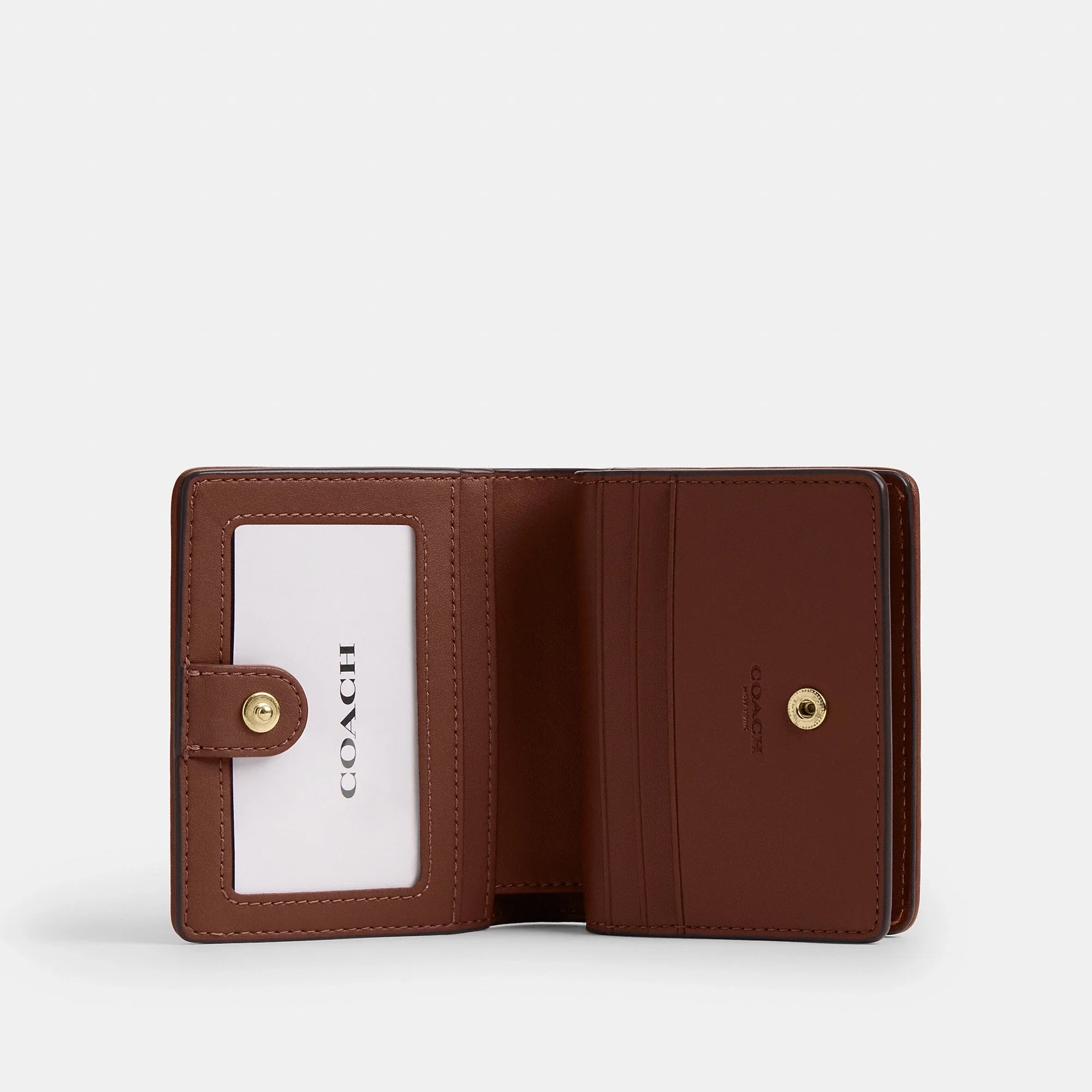 Coach Outlet Snap Wallet In Signature Chenille