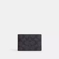 Coach Outlet Compact Billfold Wallet In Signature Canvas