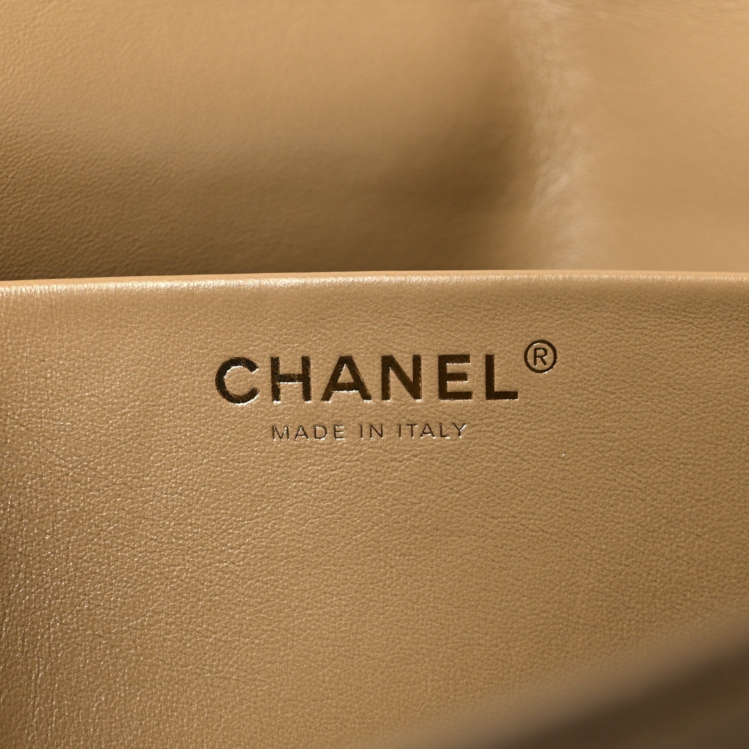 Suede Calfskin Souplissimo Maxi Flap Dark Beige