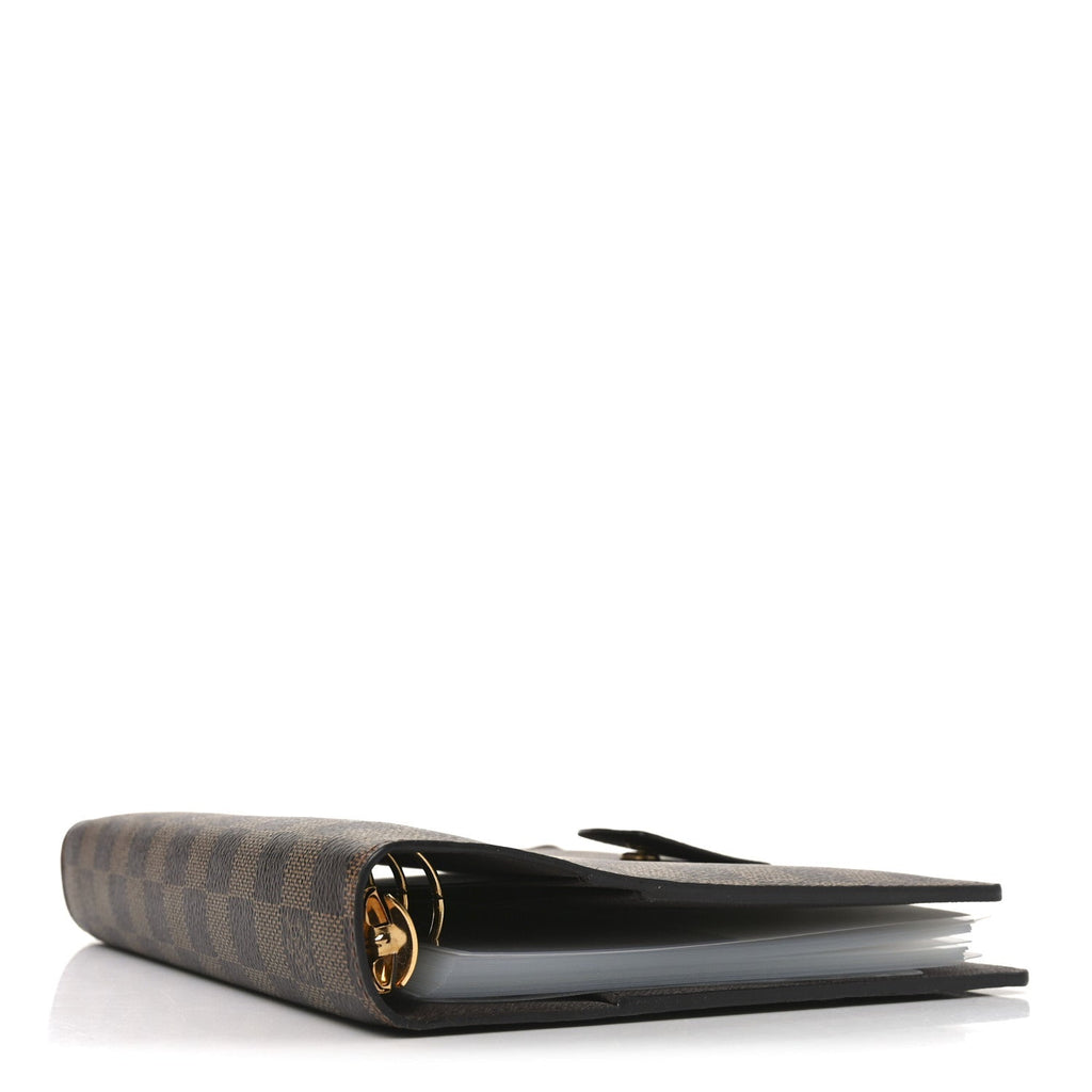 Damier Ebene Large Ring Agenda Cover