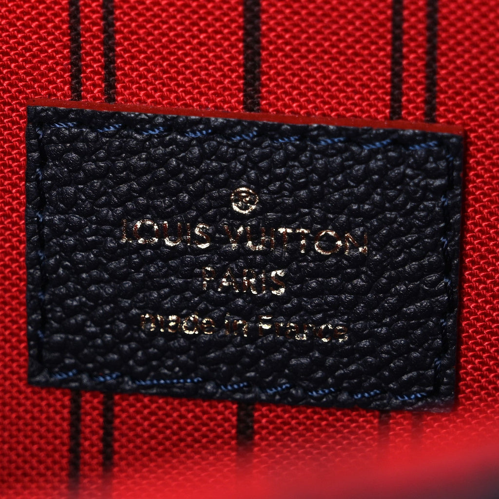 Empreinte Pochette Metis Marine Rouge