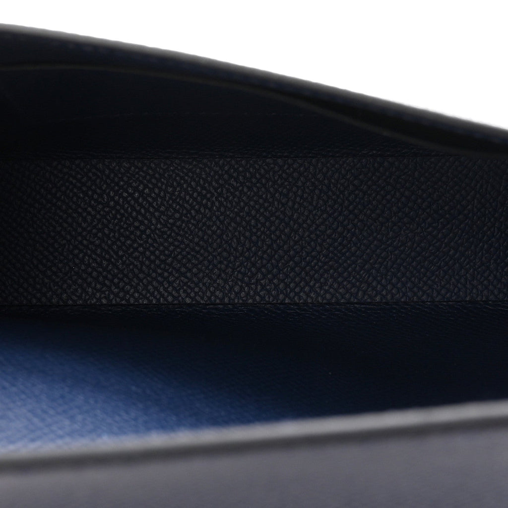 Epsom Hermesnap Wallet Bleu Navy