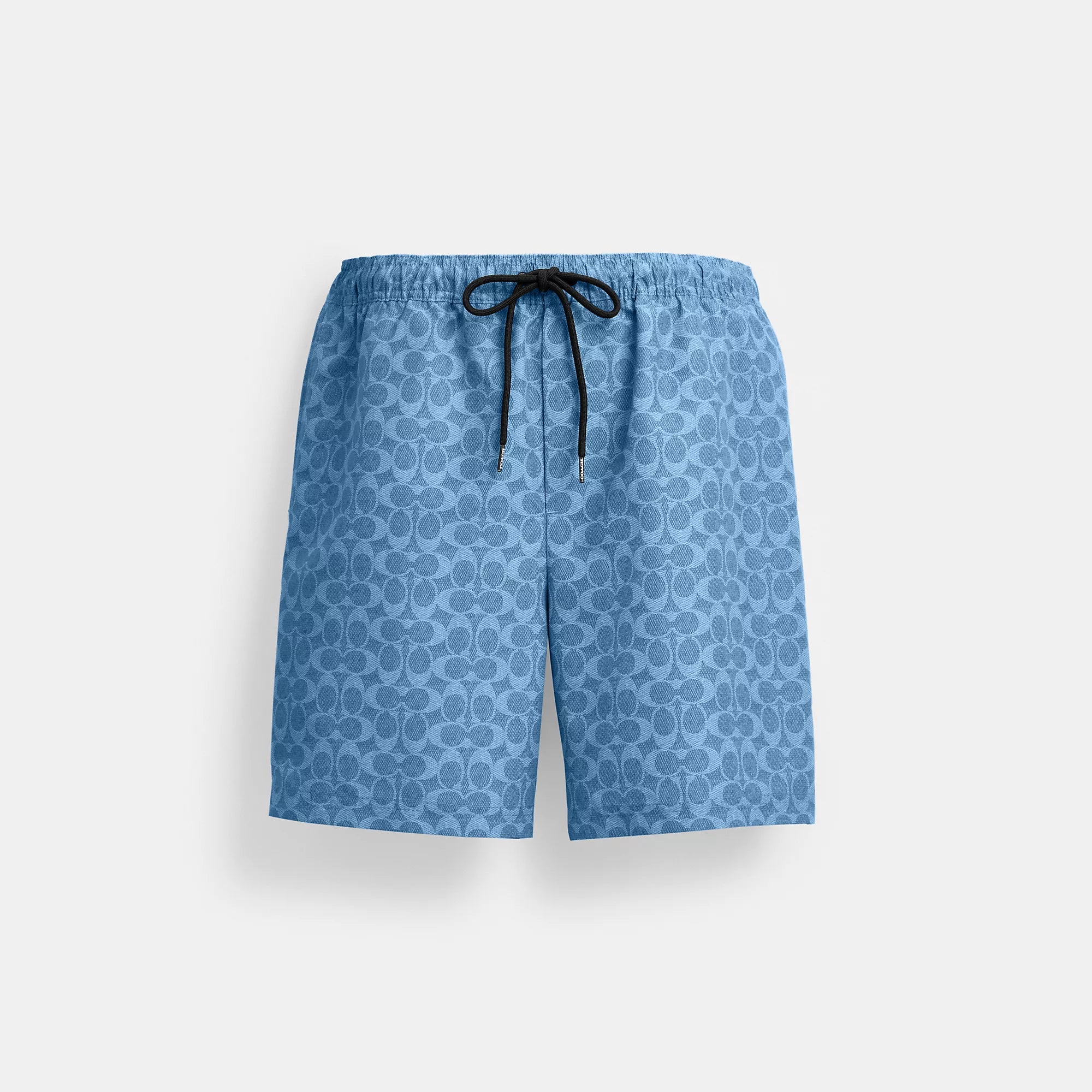 Coach Outlet Signature Swim Trunks In Recycled Polyester
