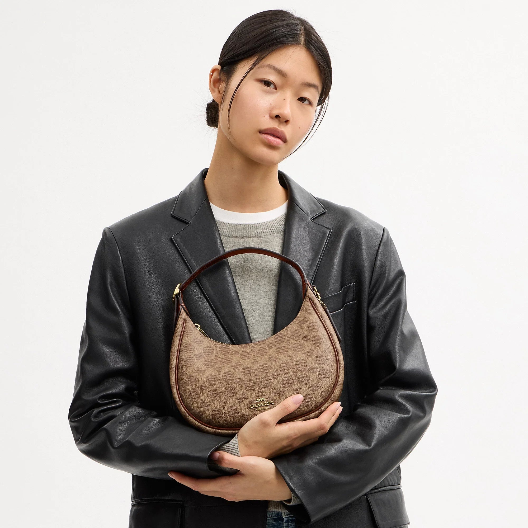 Coach Outlet Emily Shoulder Bag In Signature Canvas