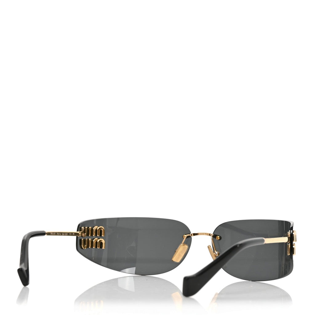 Metal Aube Sunglasses SMUA51 Gold Black