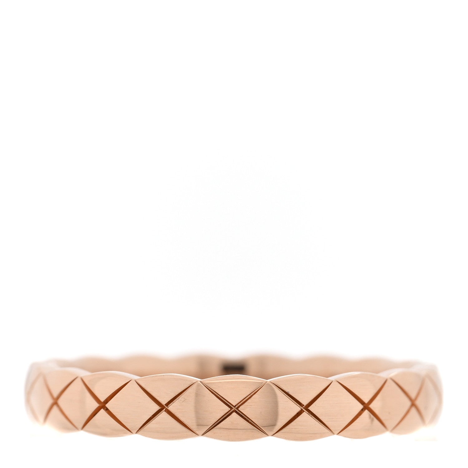 18K Beige Gold Mini Coco Crush Ring 54 7