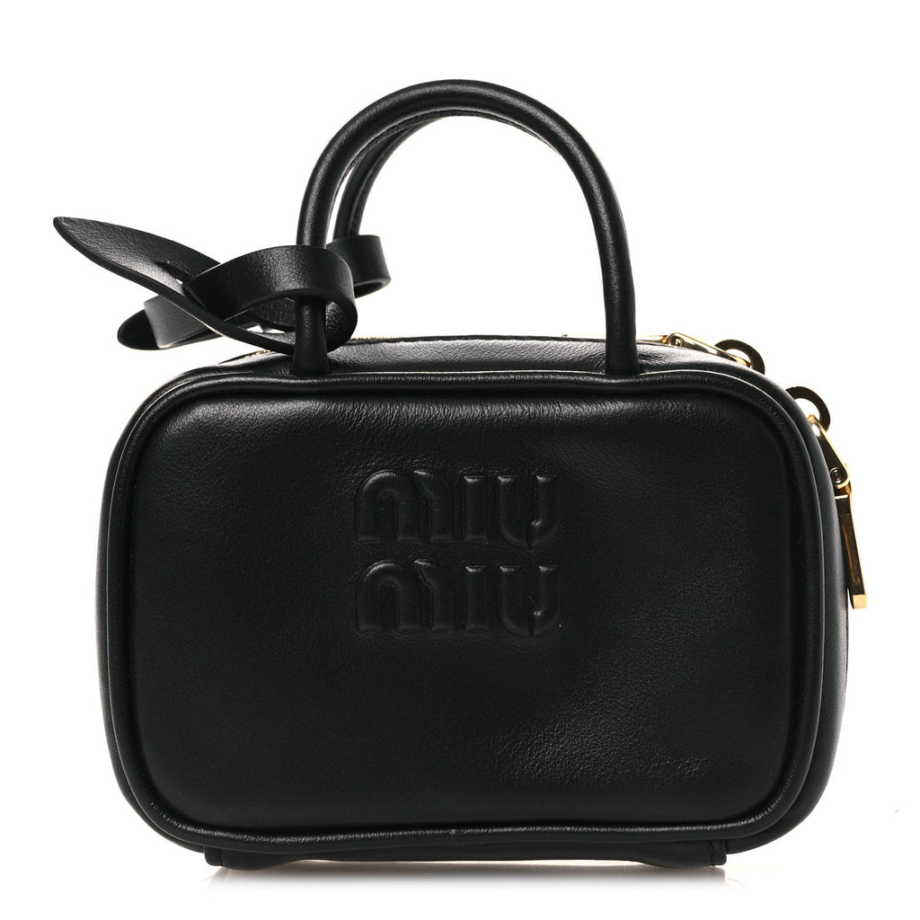 Nappa Micro Bag Black
