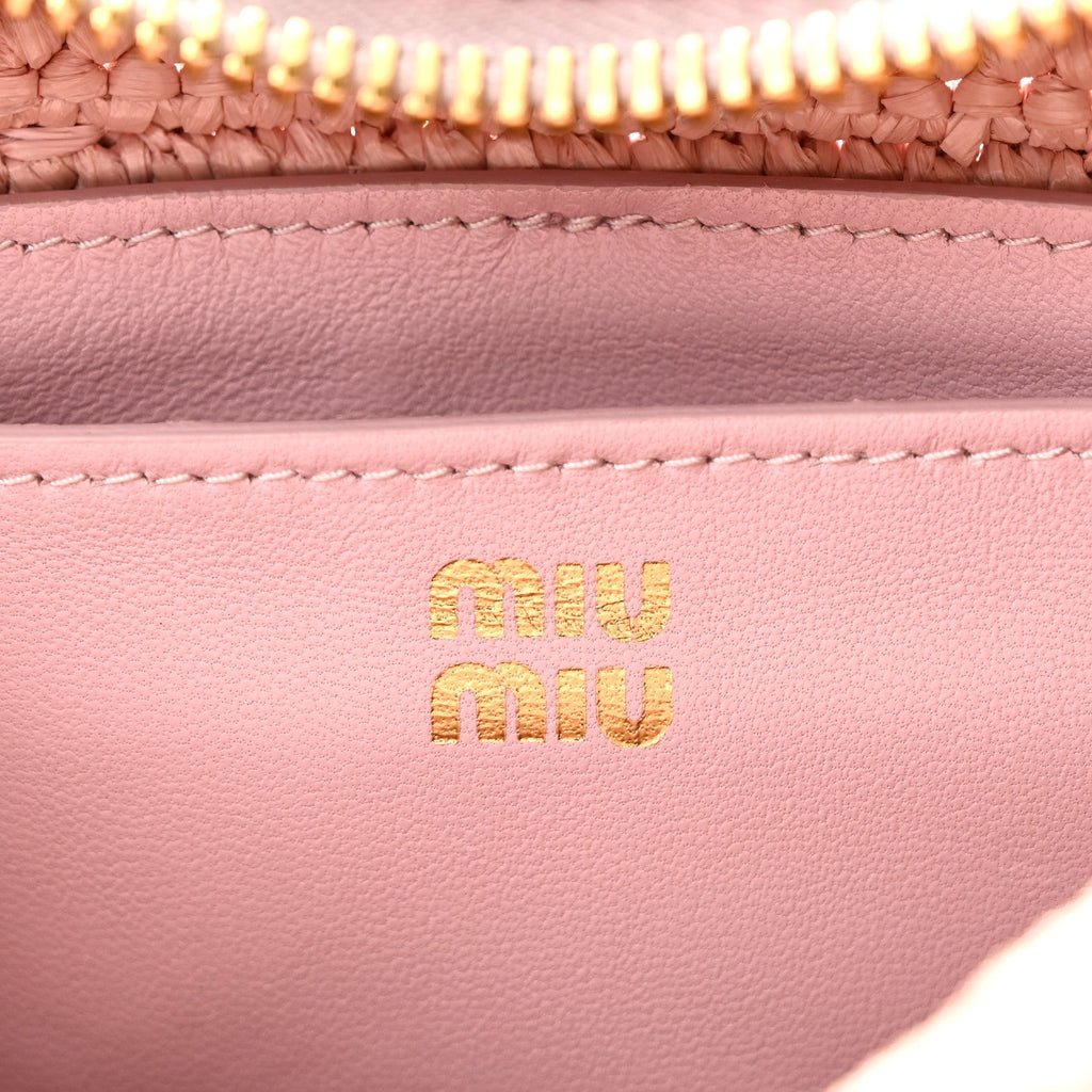 Crochet Calfskin S Narrow Arcadie Alabaster Pink