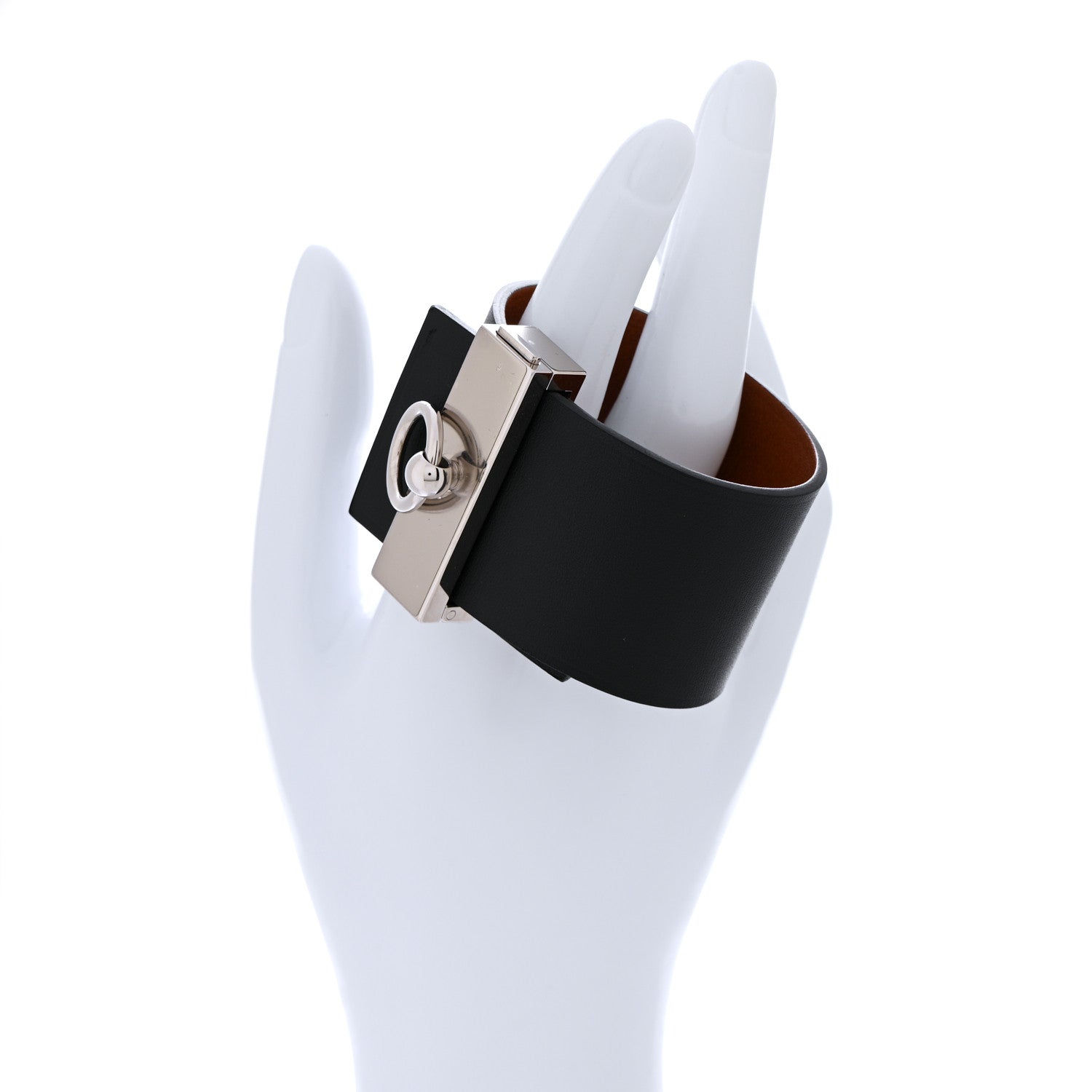 Chamonix Tadelakt Illusion Bracelet PM Black Fauve