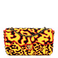 Mixed Fibers Magma Maxi Flap Yellow Black Red