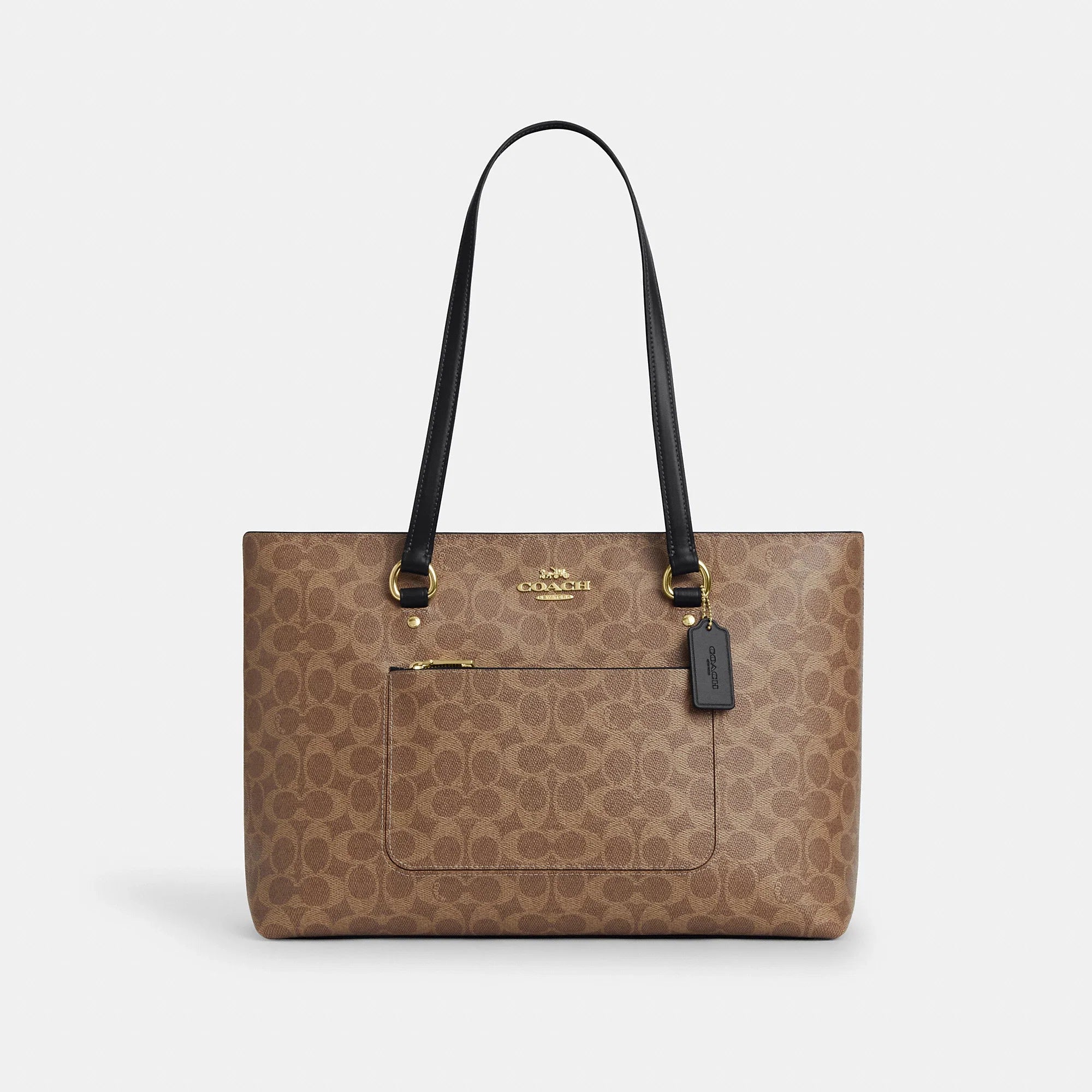 Coach Outlet Station Tote Bag In Signature Canvas
