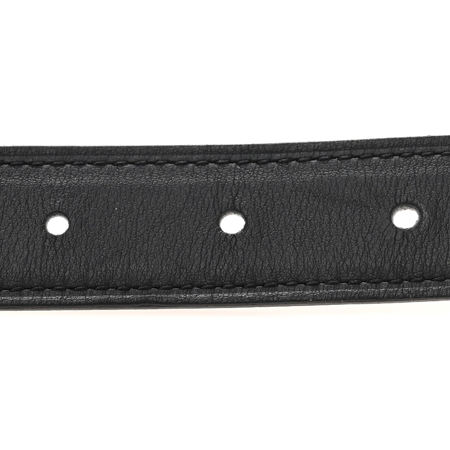 Swift Epsom 24mm Constance H Belt 65 Black Orange