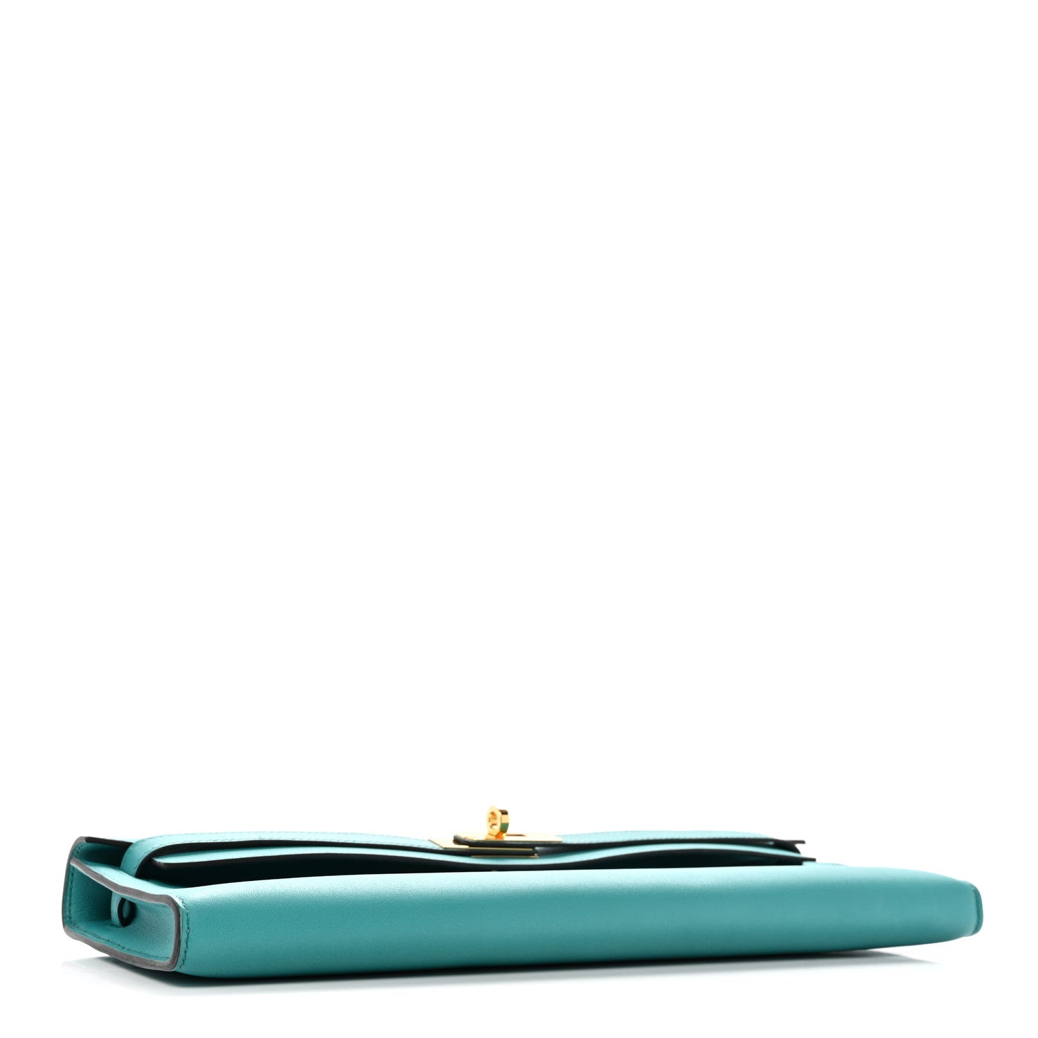 Swift Kelly Cut Clutch Pochette Vert Verone