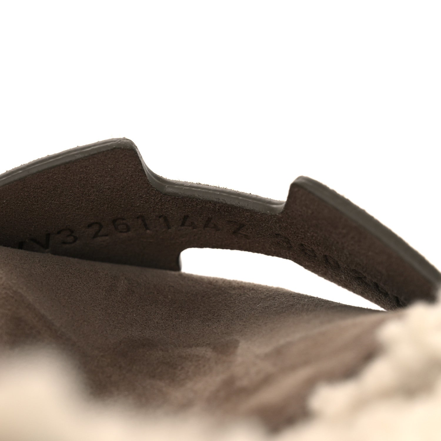 Suede Goatskin Shearling Go Mules 38 Brun Frume Ecru