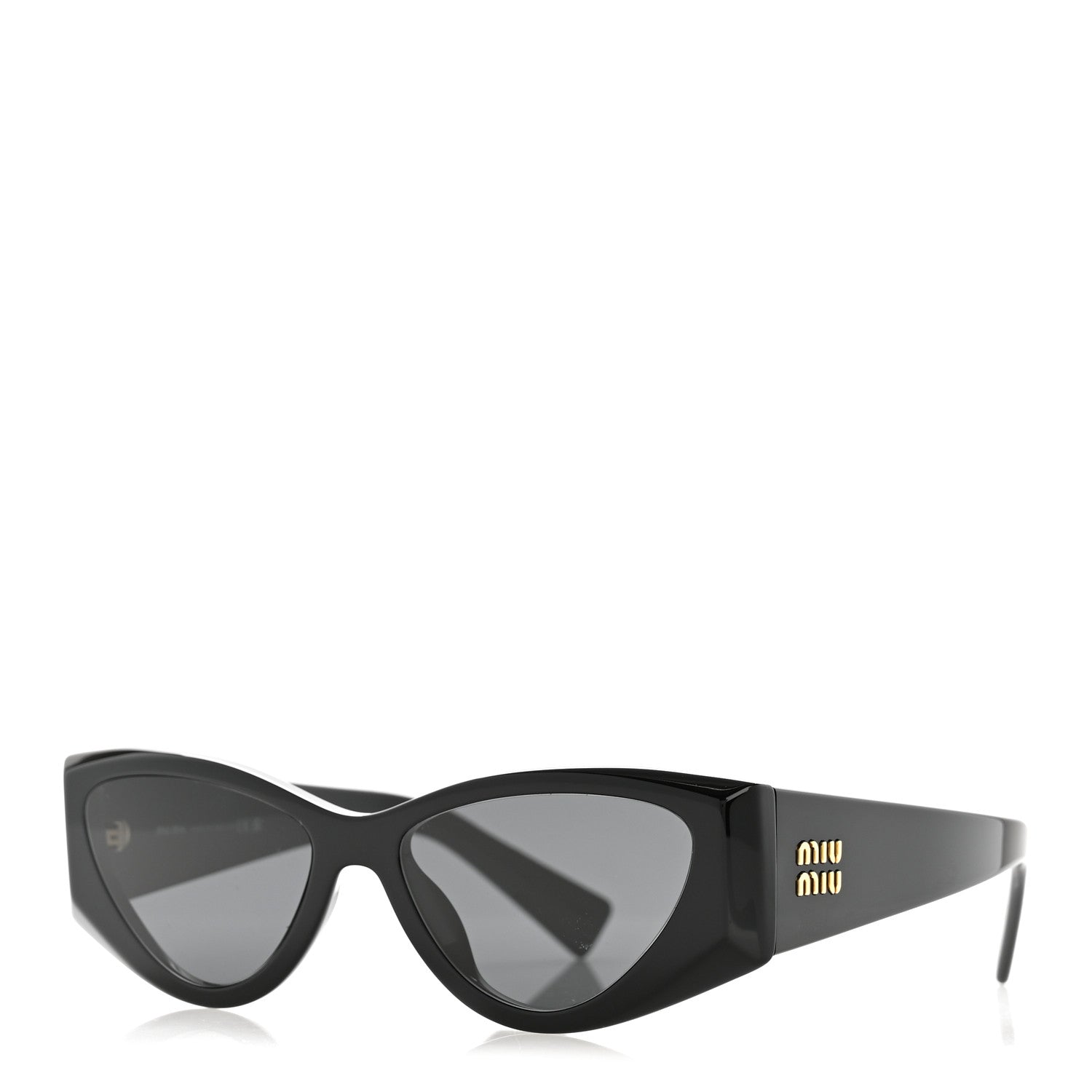 Acetate Cat Eye Sunglasses SMU 06Y Black Ardesia