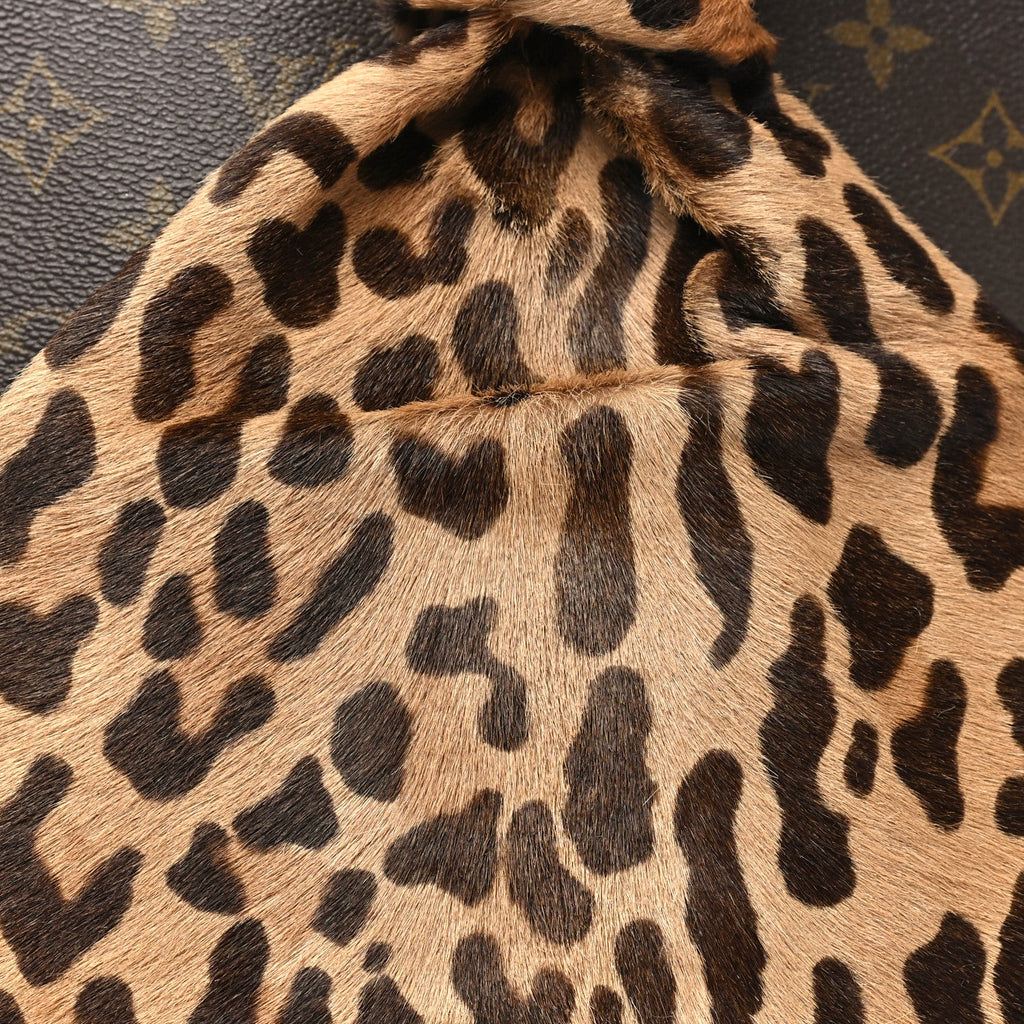 Monogram Azzedine Alaia Leopard Alma