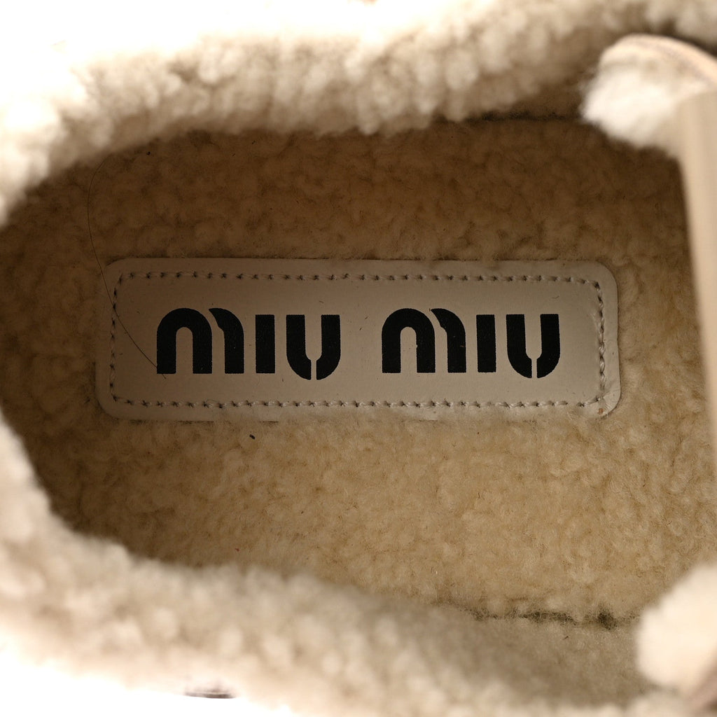 Suede Shearling Gymnasium Sneakers 39.5 Deserto