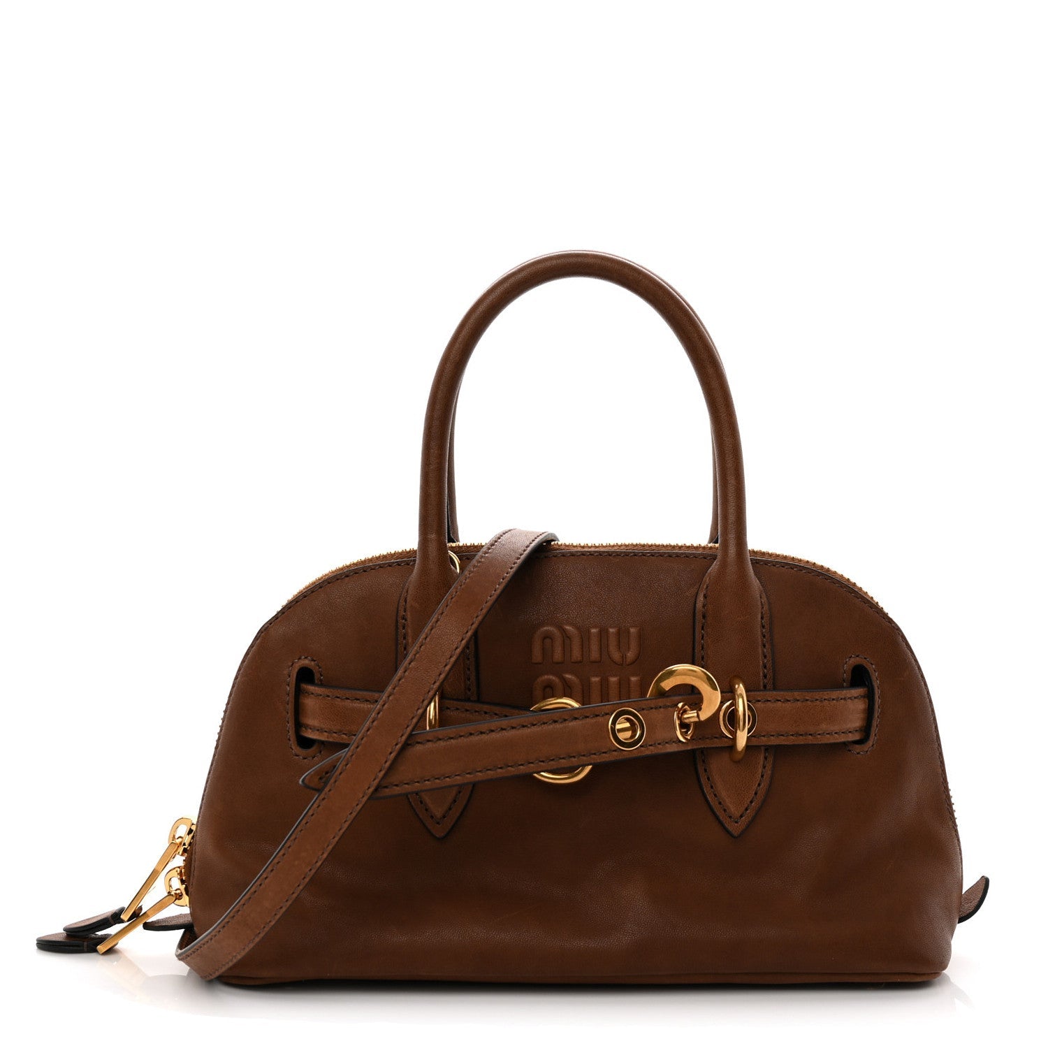 Nappa Aviator Small Aventure Bag Rovere