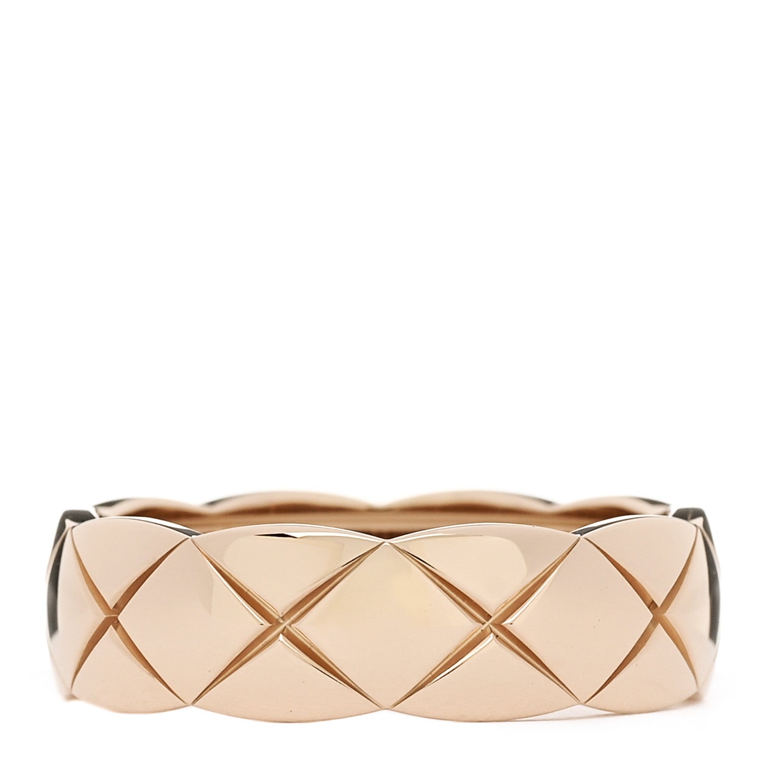 18K Beige Gold Small Coco Crush Ring 62 10