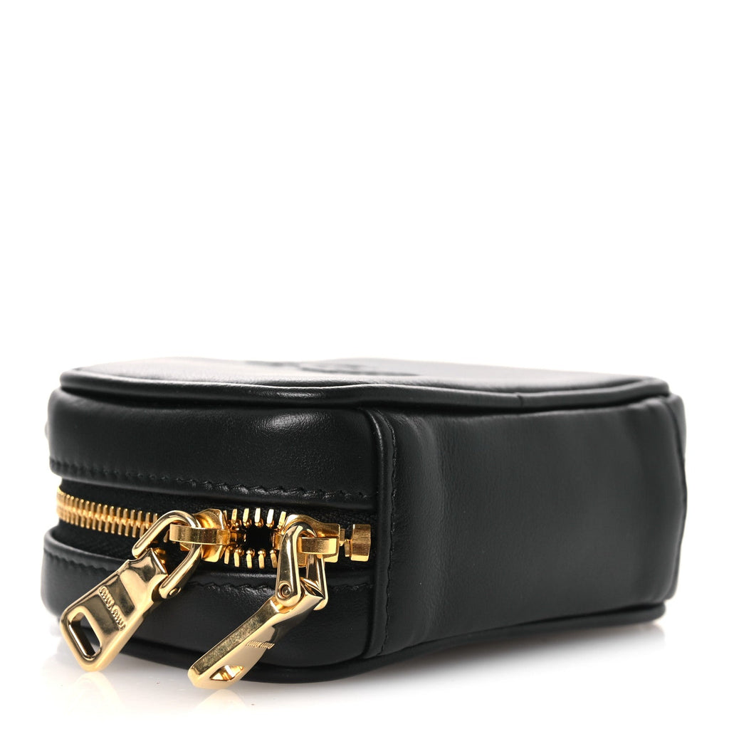 Nappa Micro Bag Black