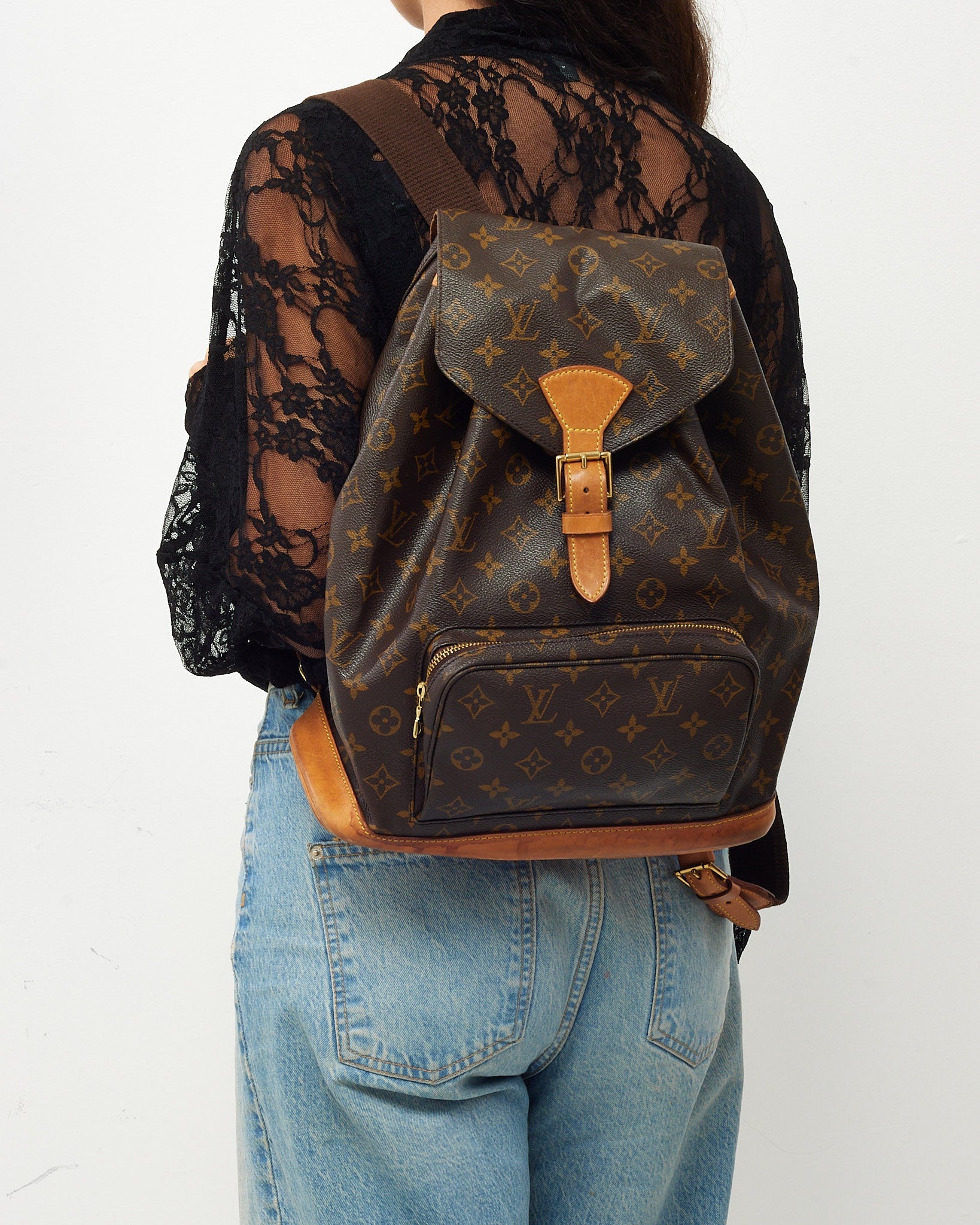 Louis Vuitton Monogram Canvas Montsouris Backpack GM