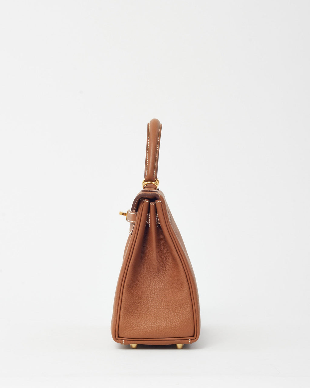 Hermès Gold Togo Leather Kelly Retourne 25 GHW
