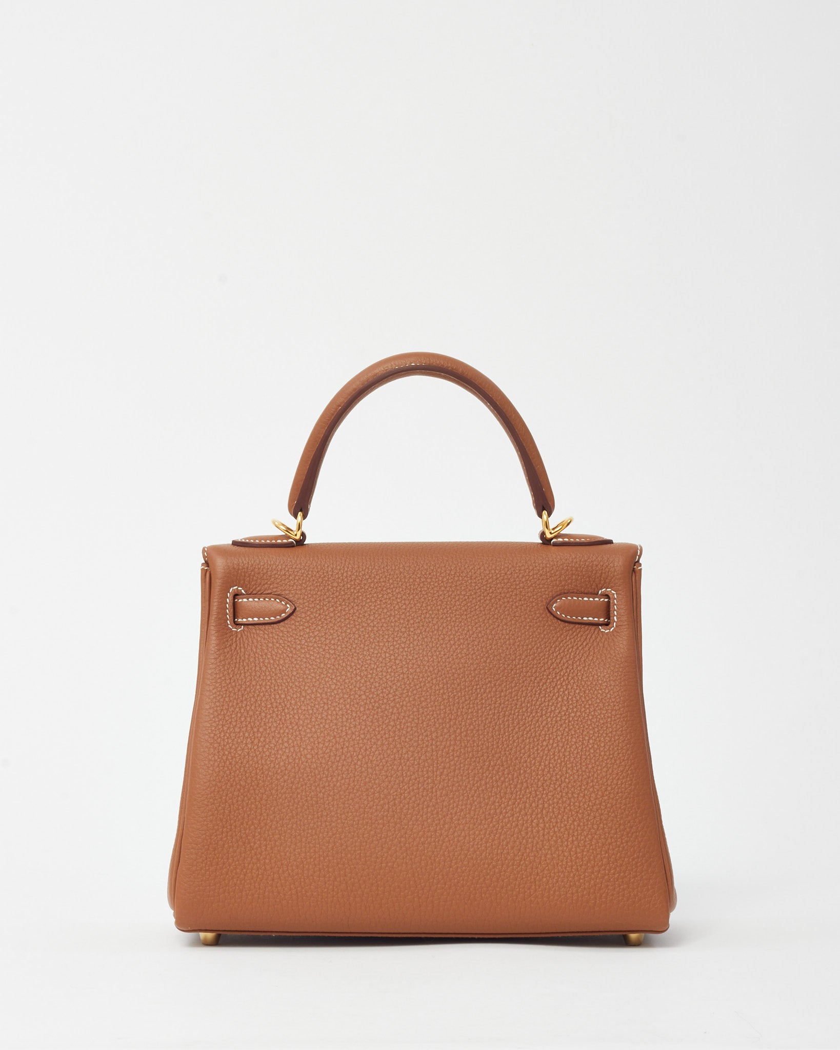 Hermès Gold Togo Leather Kelly Retourne 25 GHW