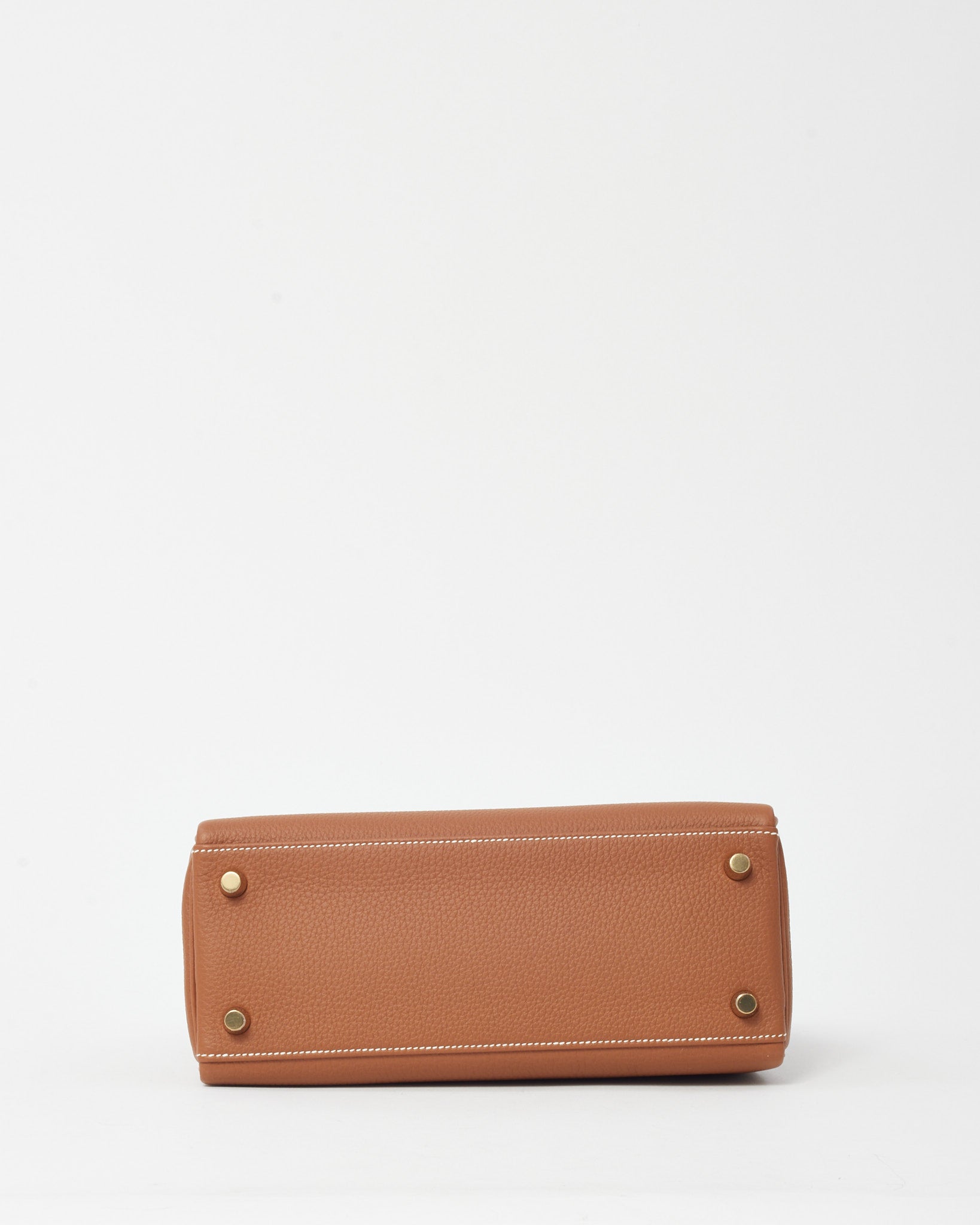 Hermès Gold Togo Leather Kelly Retourne 25 GHW
