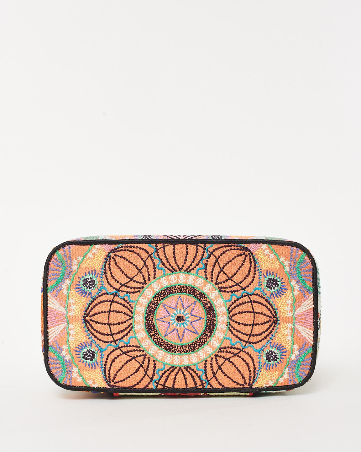 Dior Pink Multi Embroidered Canvas Dior In Lights Diortravel Vanity Case