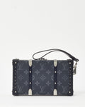 Louis Vuitton Black Monogram Eclipse Wallet Trunk Wristlet