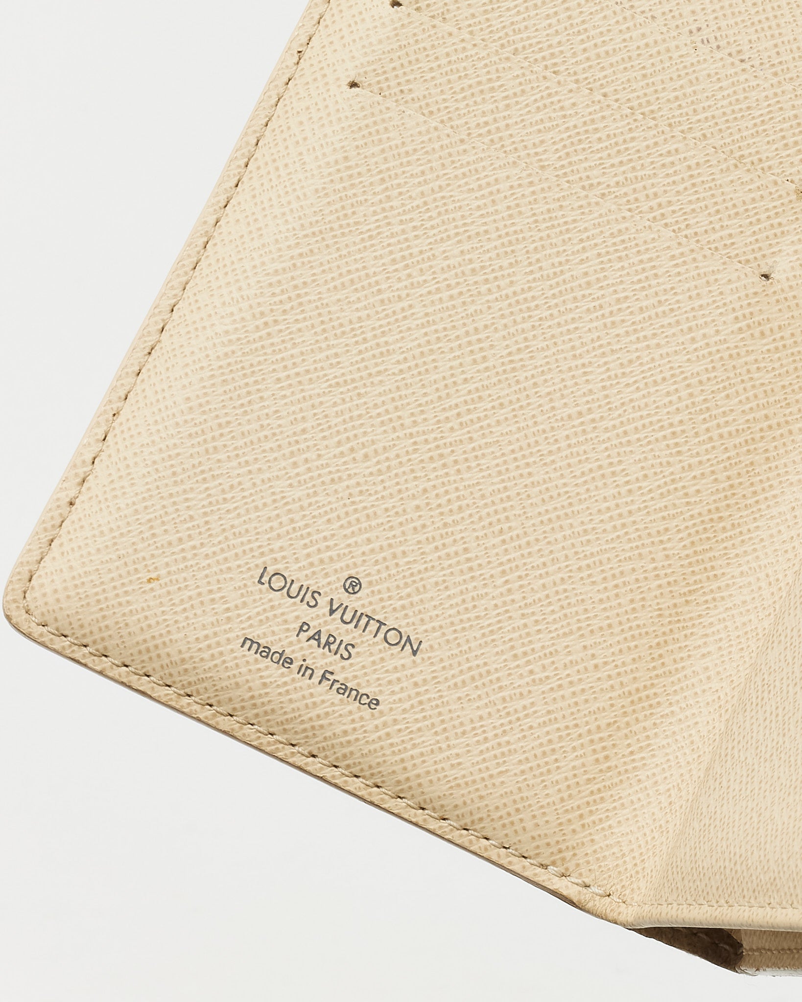 Louis Vuitton Damier Azur Coated Canvas Compact Koala Wallet