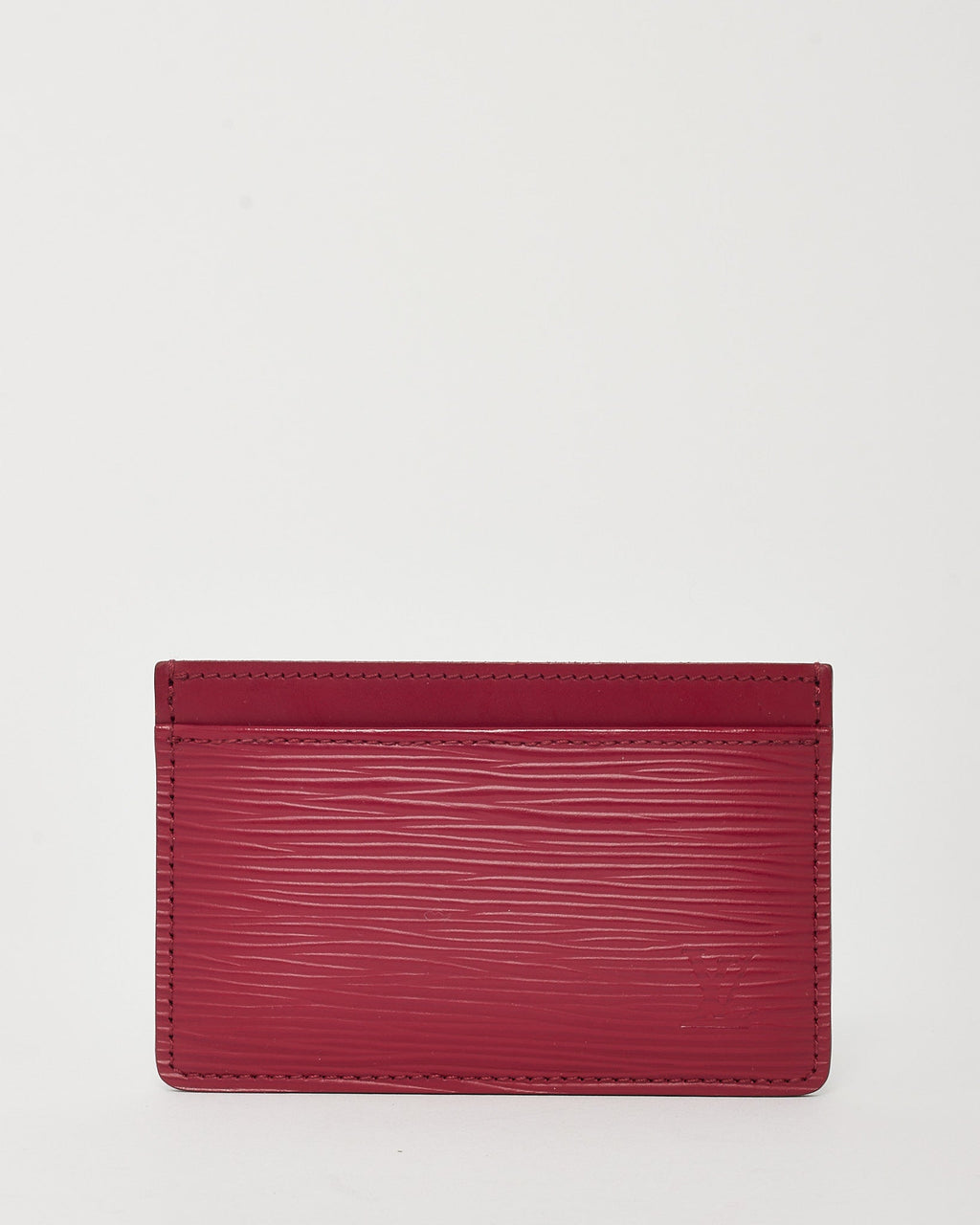 Louis Vuitton Framboise Fuchsia Epi Leather Card Holder