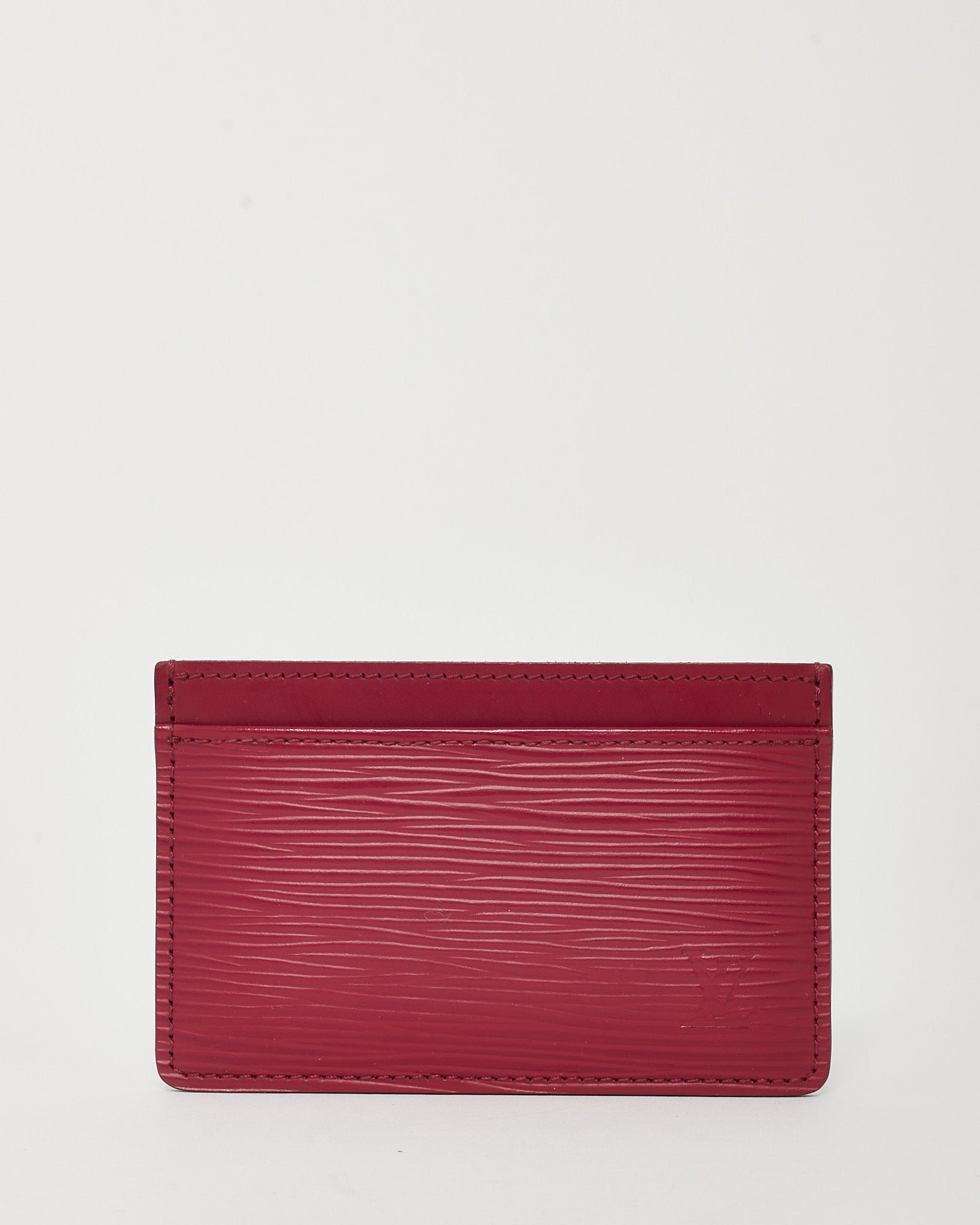 Louis Vuitton Framboise Fuchsia Epi Leather Card Holder